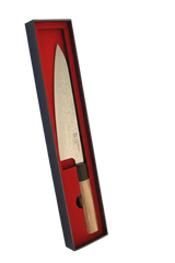 Damascus Universalkniv 5,3" – Oliventræ (Dagligsnittet)