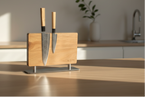 Magnetic Knife Stand – Walnut (Night Light)