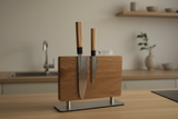 Magnetic Knife Stand – Walnut (Night Light)